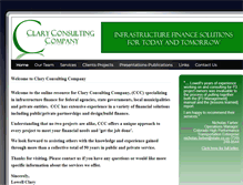 Tablet Screenshot of claryconsulting.com